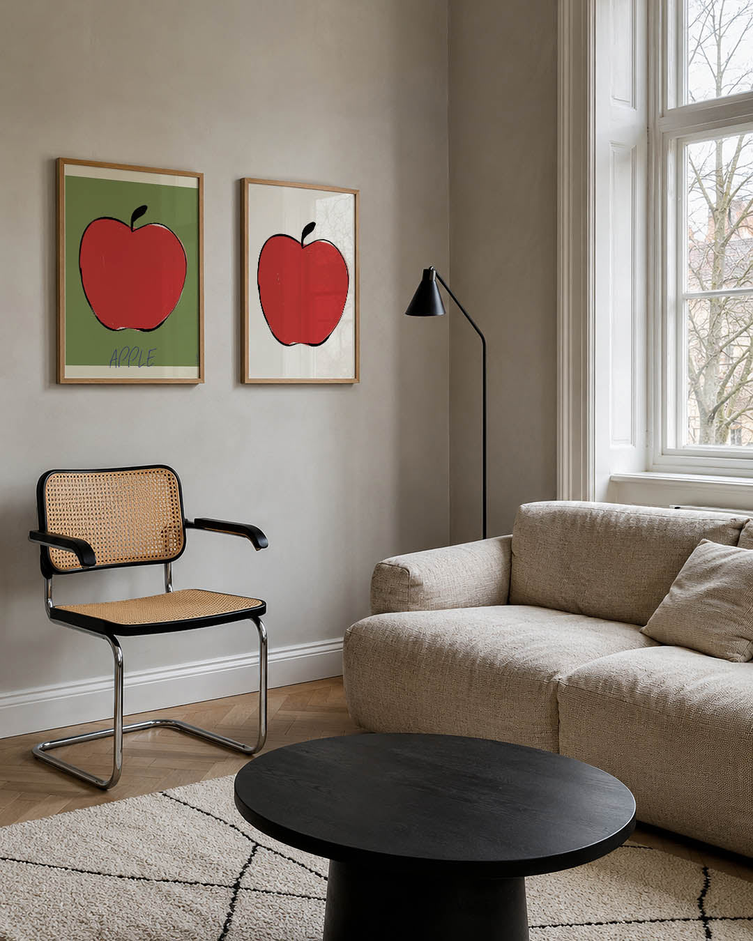 Fruitige eenvoud Posterset