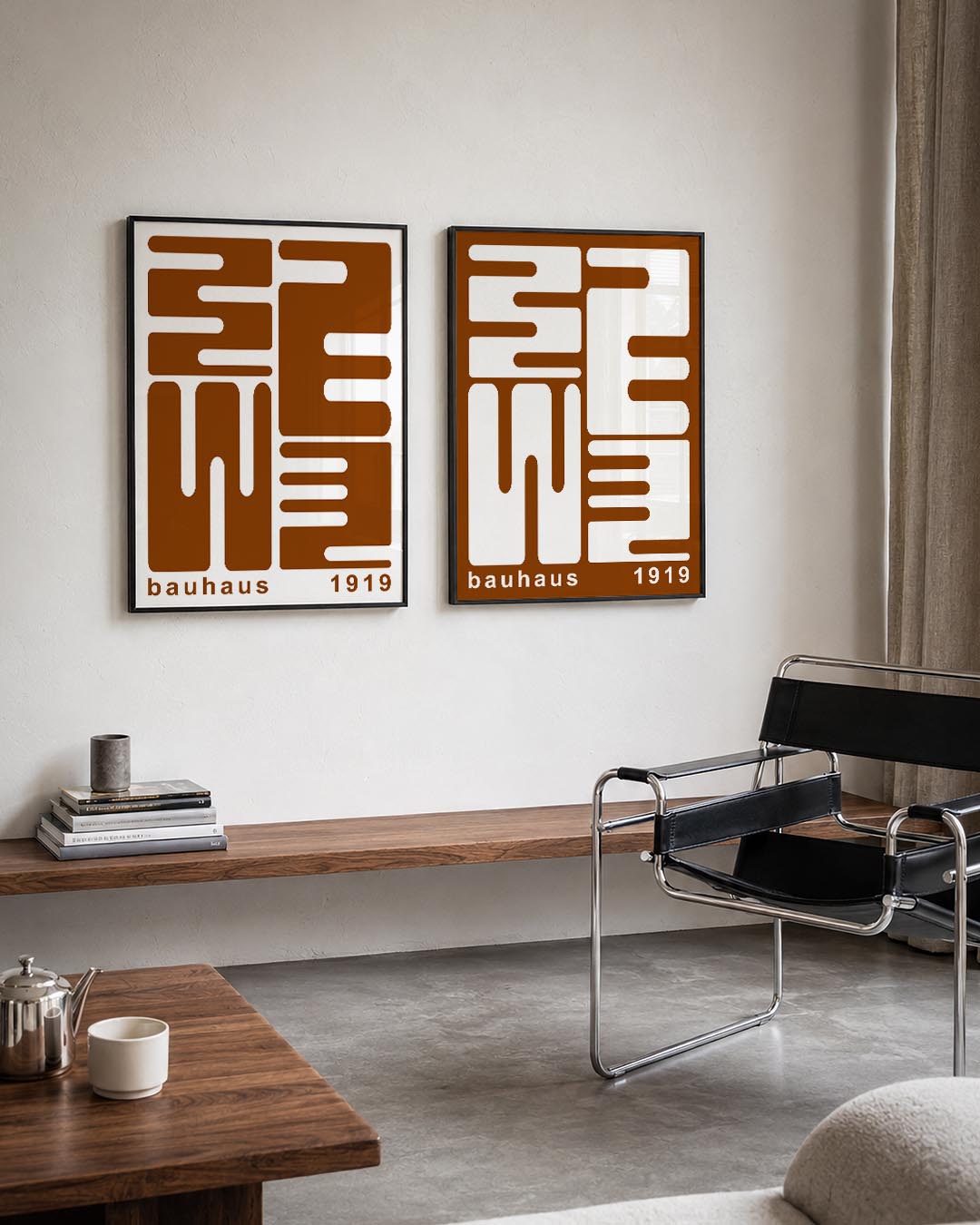 Vorm en lijnenspel Postersets
