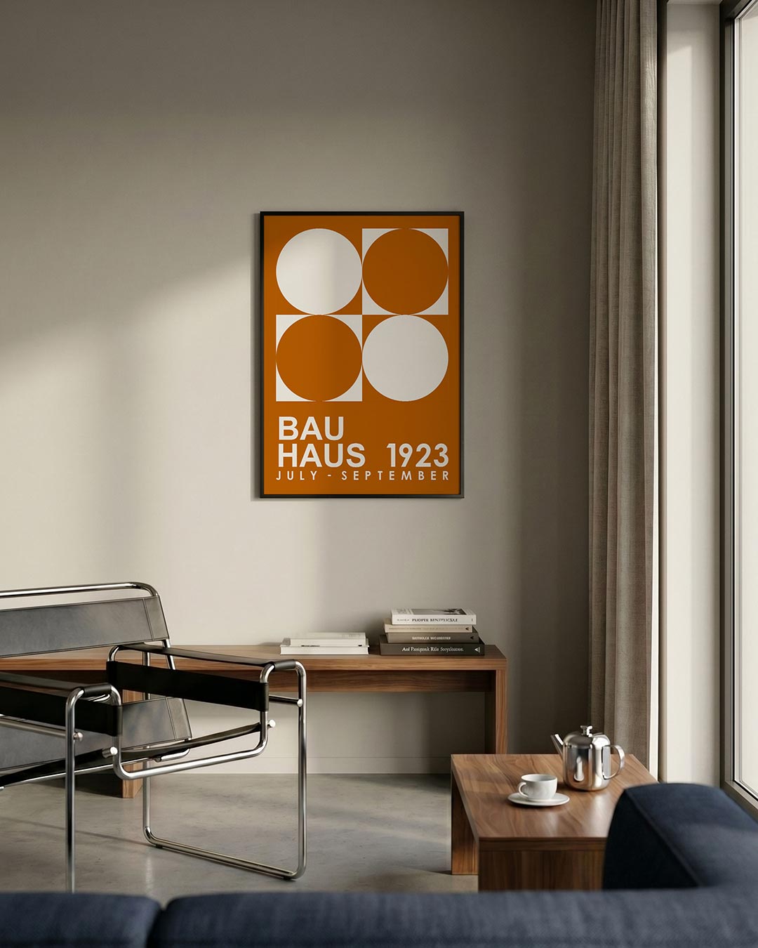 Cirkel en vierkant Poster