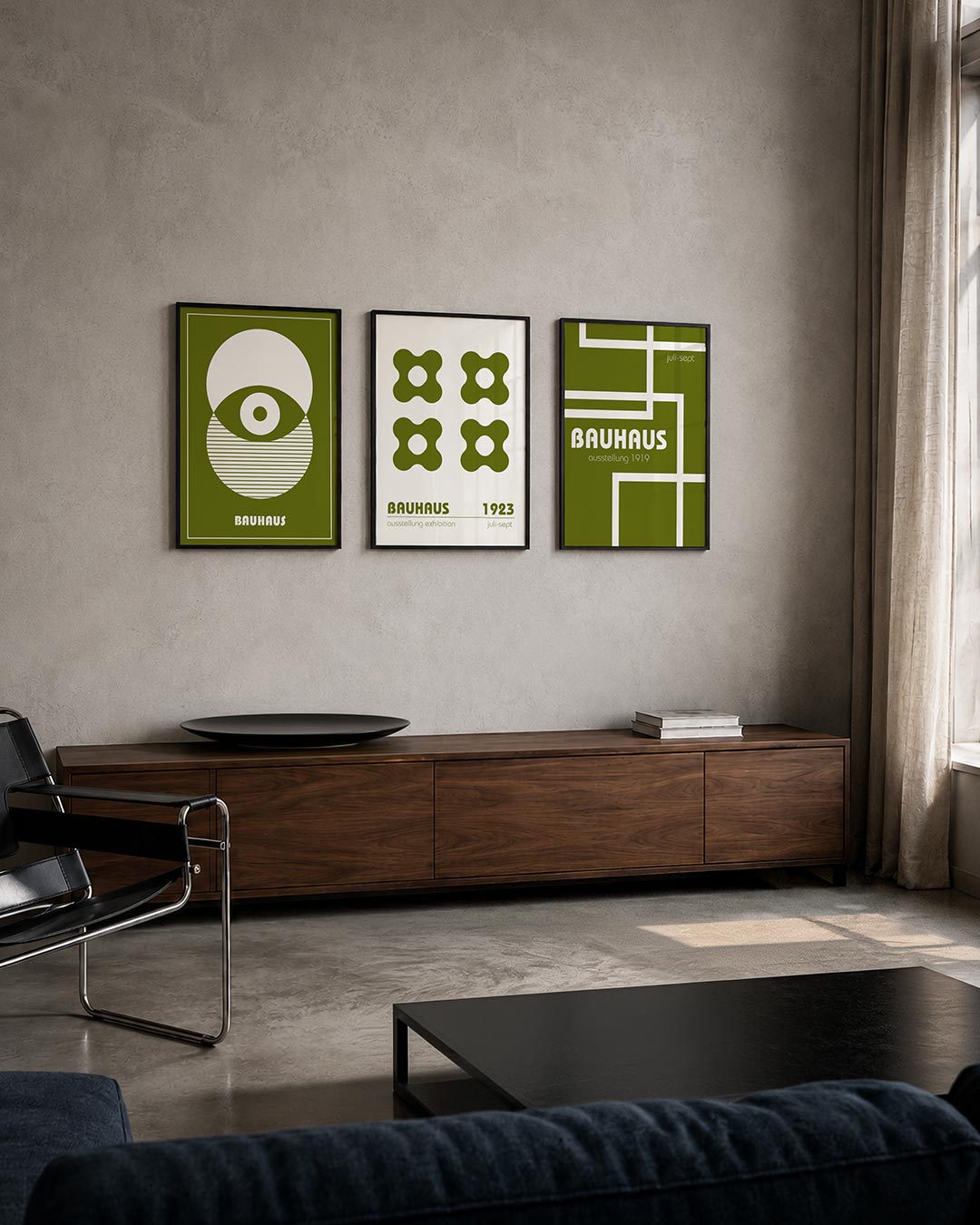 Cirkel en lijnen Posterset
