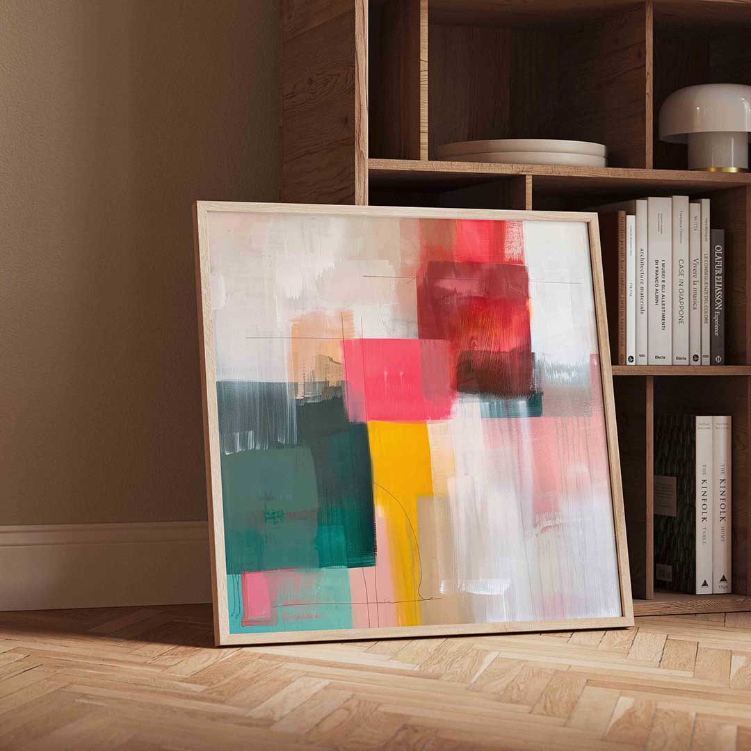 Abstracte vormen Poster
