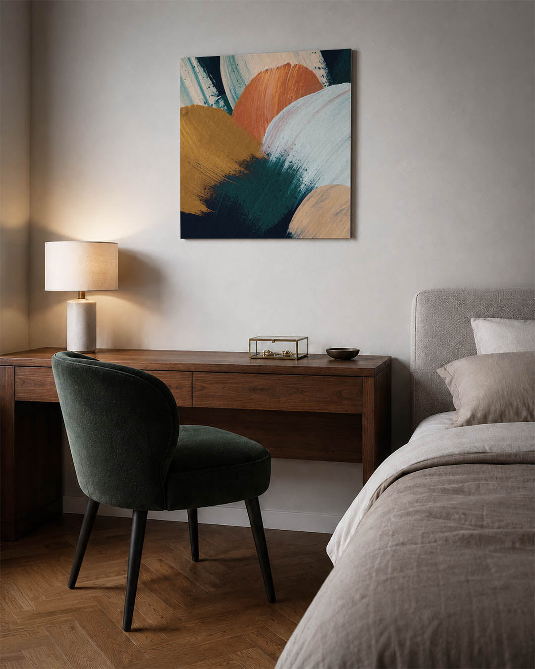 Kleurencompositie Kunstwerk