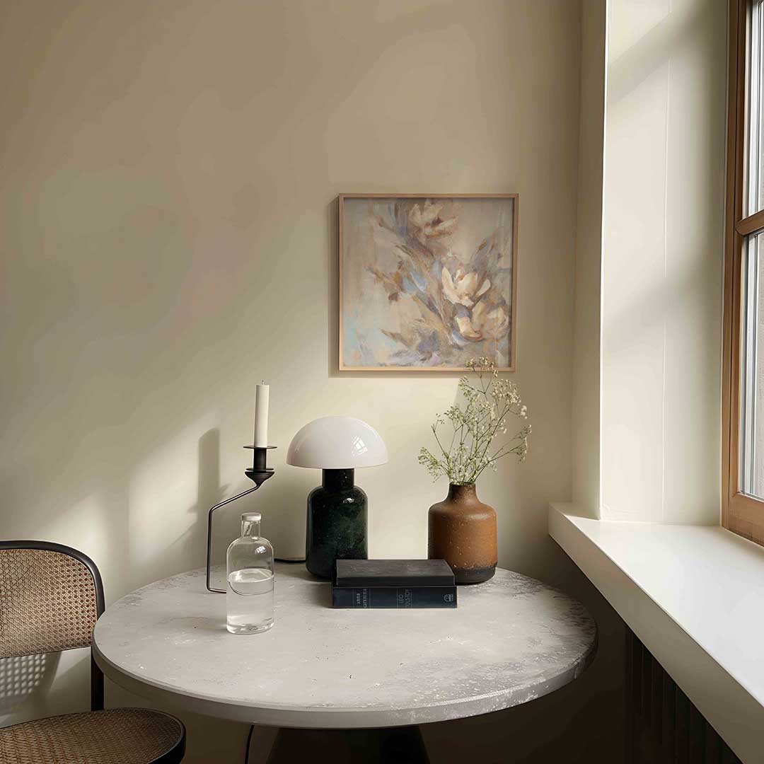 Bloemen in zachte tinten Poster