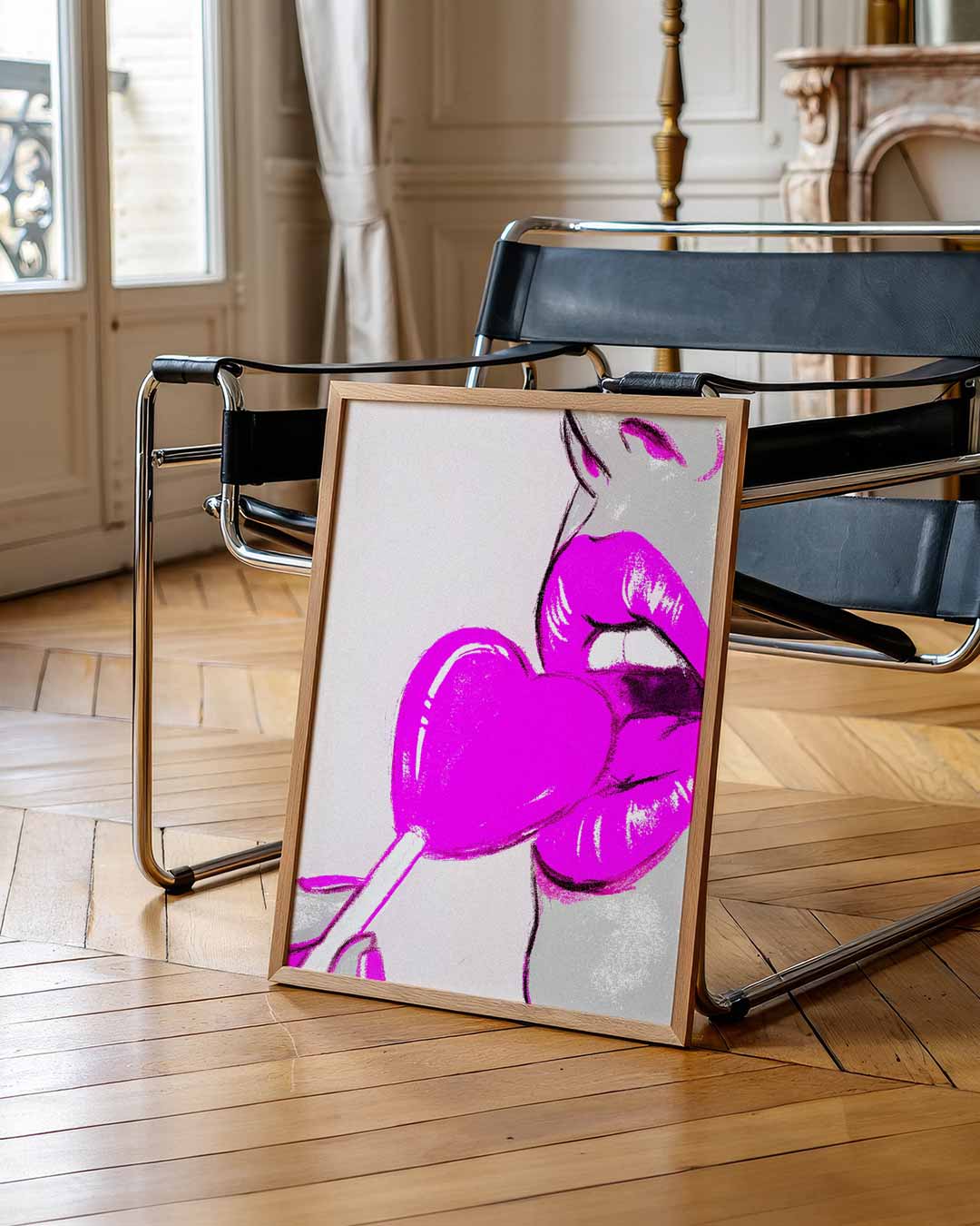 Stijlvolle Pop Art Poster-WallArtistic