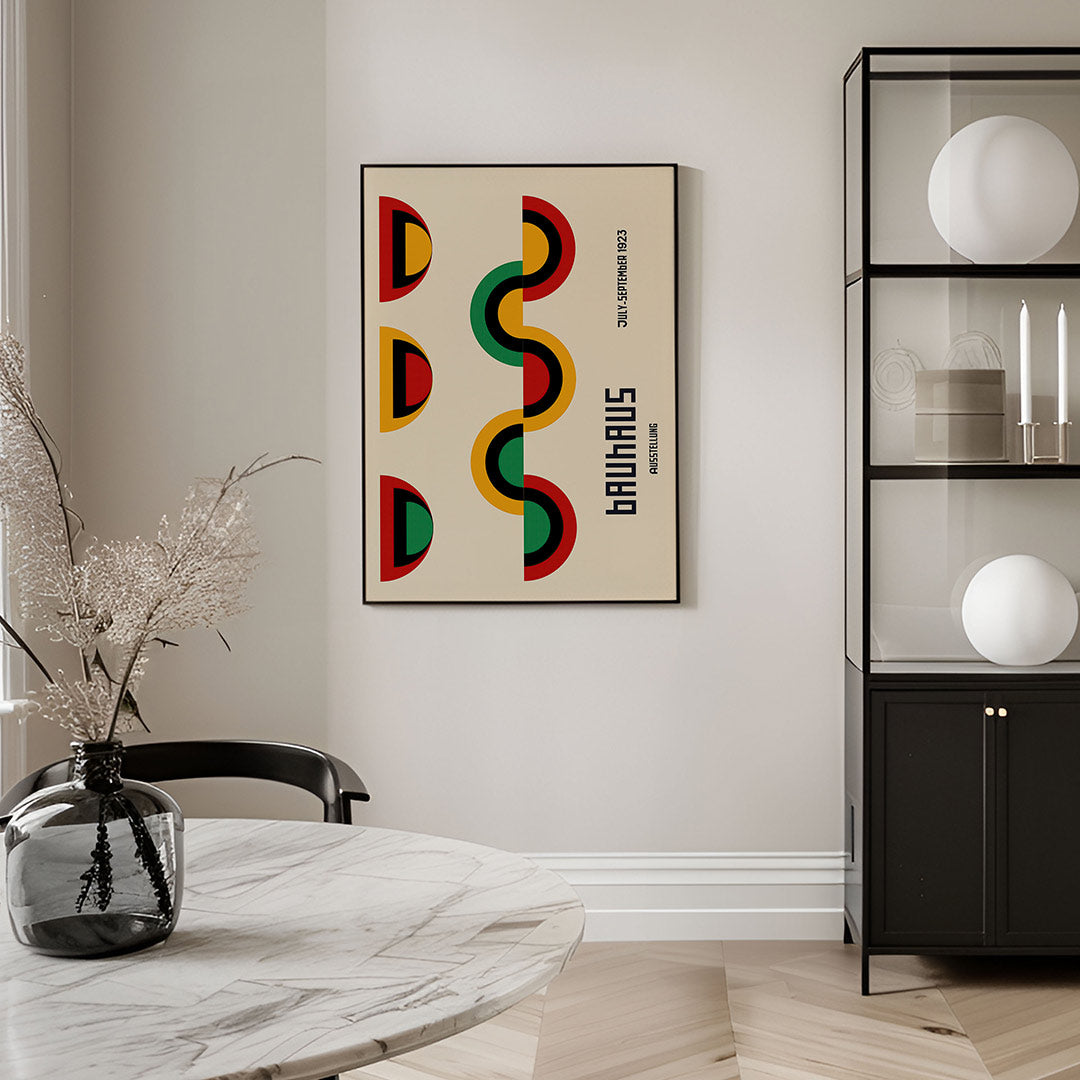 Vormen en vlakken Poster