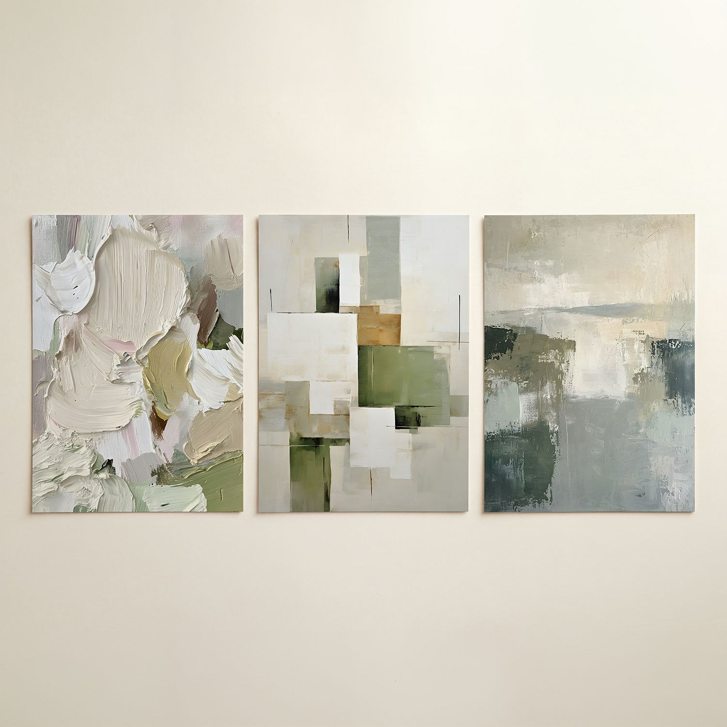 Kleurige textuurvlakken Posterset