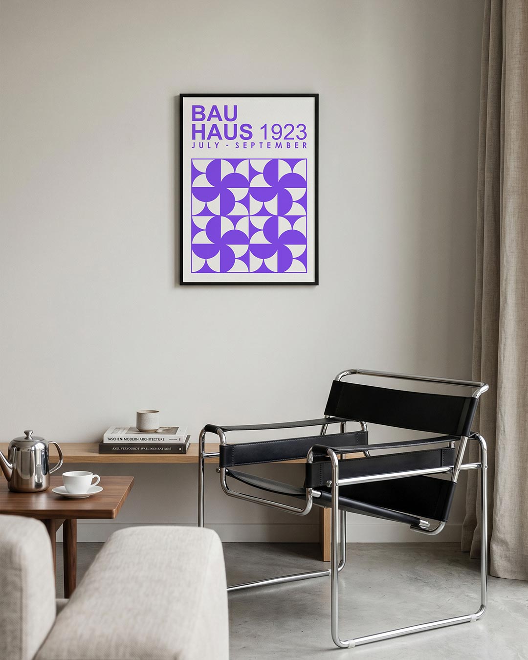 Vormritme en kleur Poster