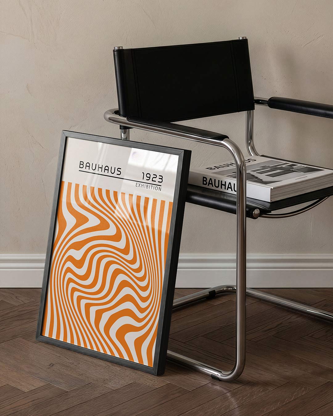 Golvend lijnenspel Poster