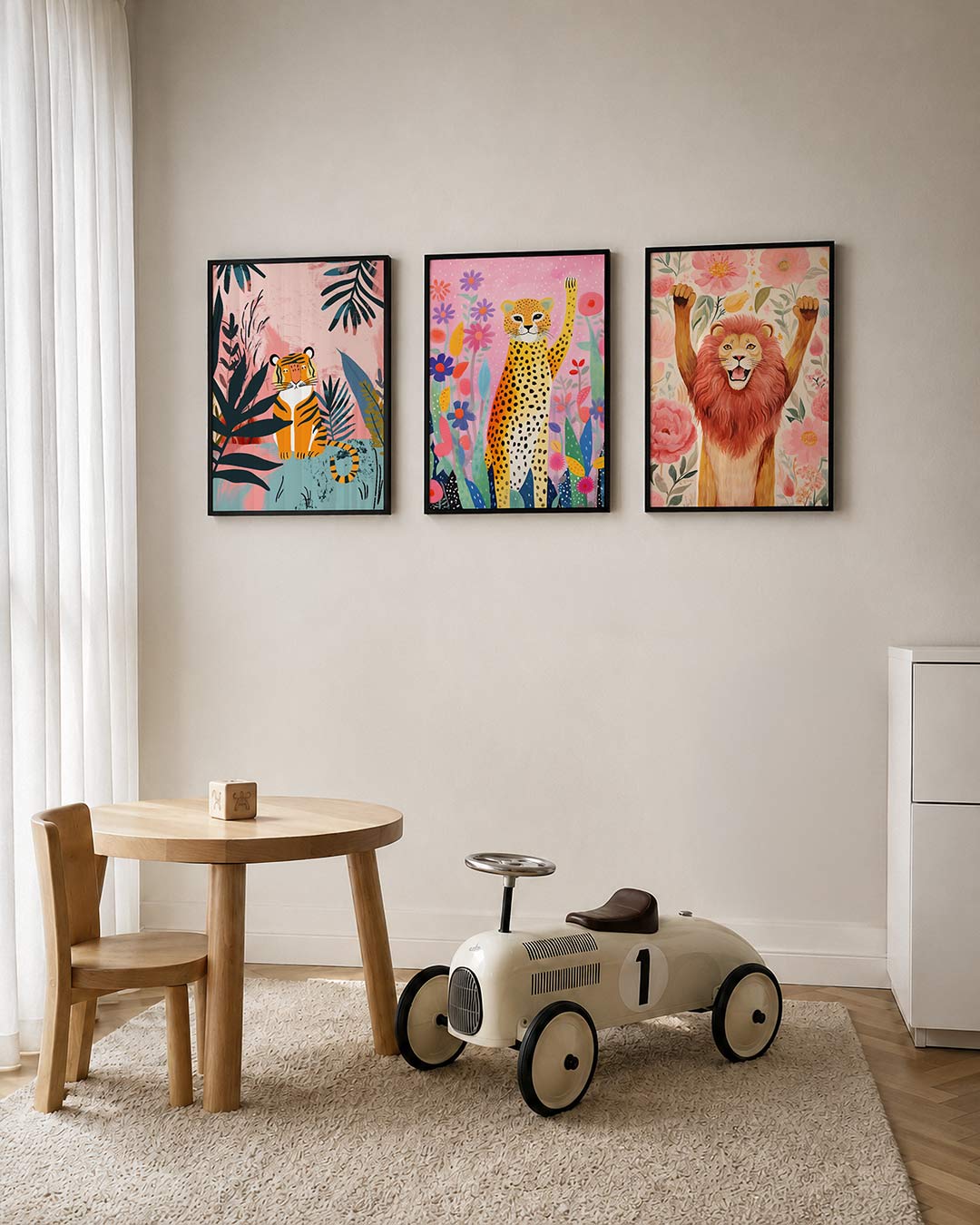 Jungle en tijger Posterset