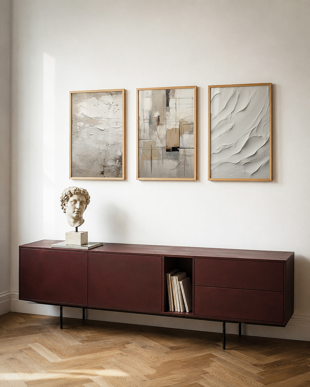 Textuur en vormen Posterset
