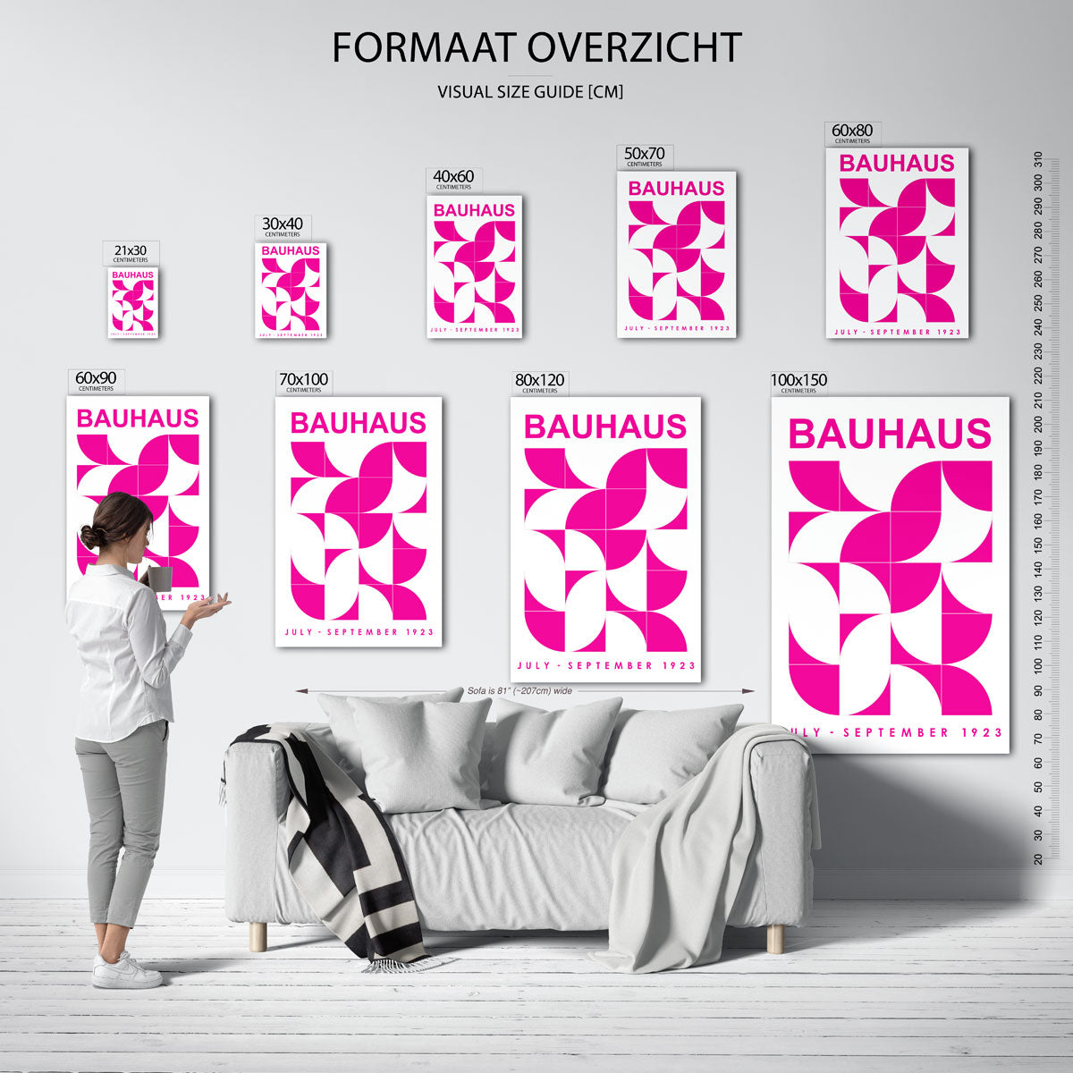 Vormen en vlakken Poster