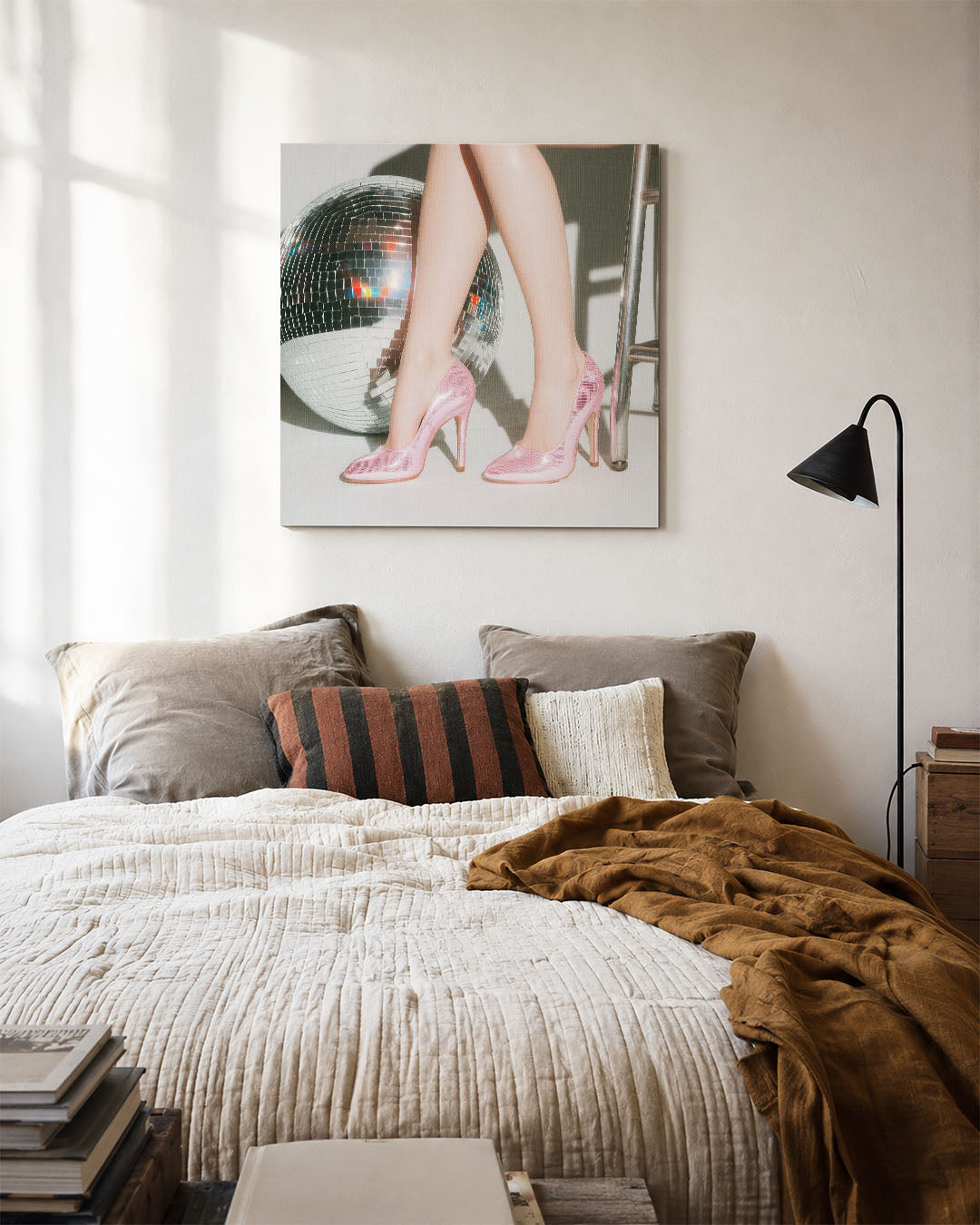 Glamour en reflectie Kunstwerk