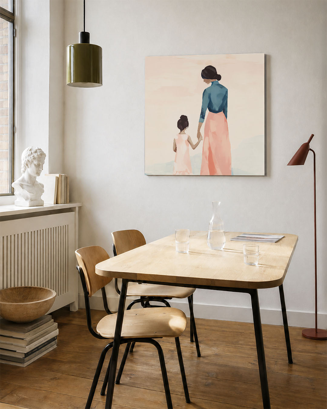 Moeder en kind Kunstwerk