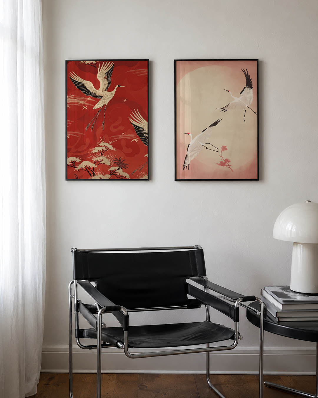 Vliegende elegantie Posterset
