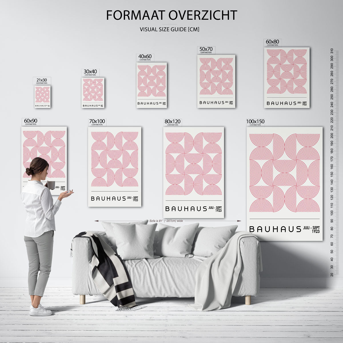 Cirkelritme Poster