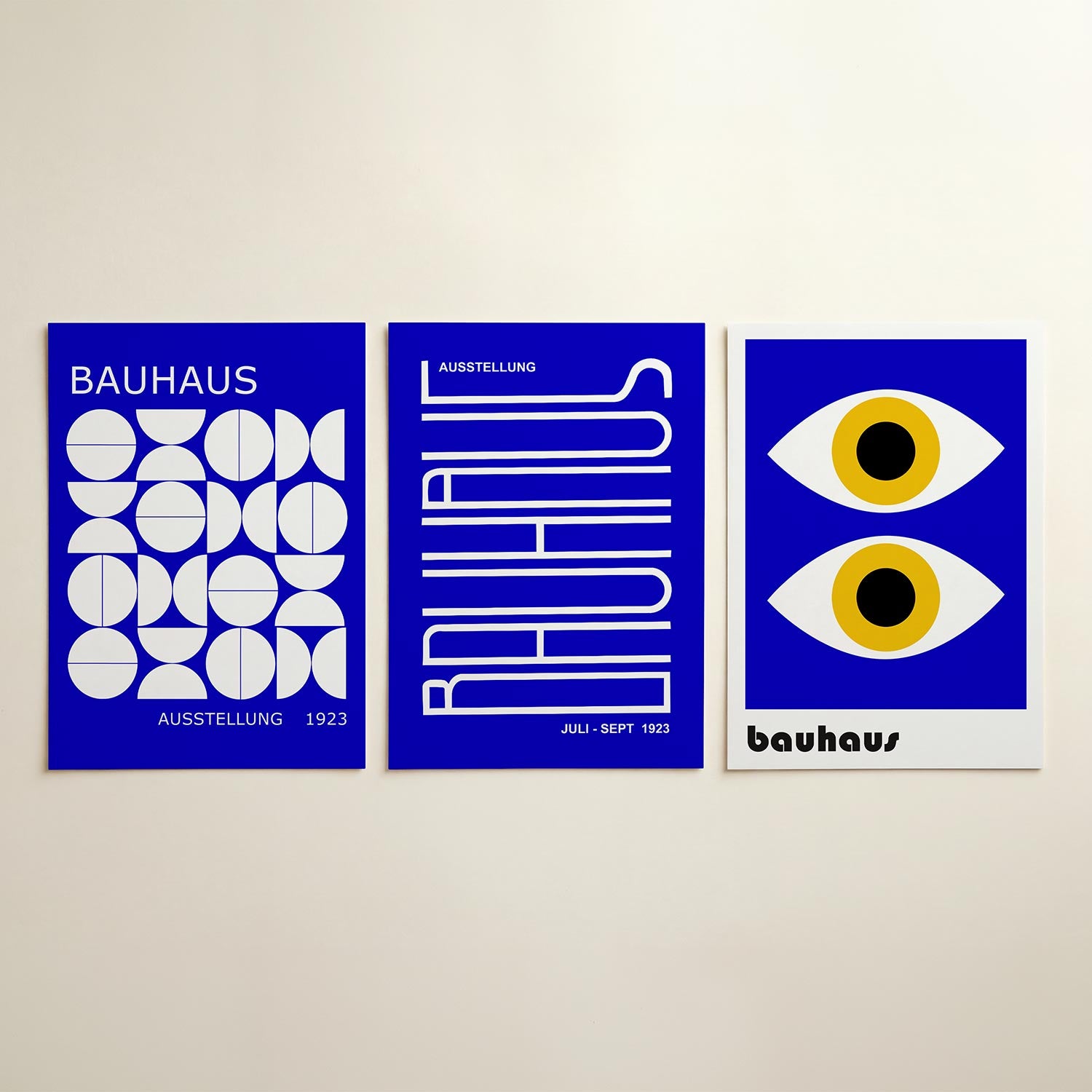 Vormen en vlakken Posterset
