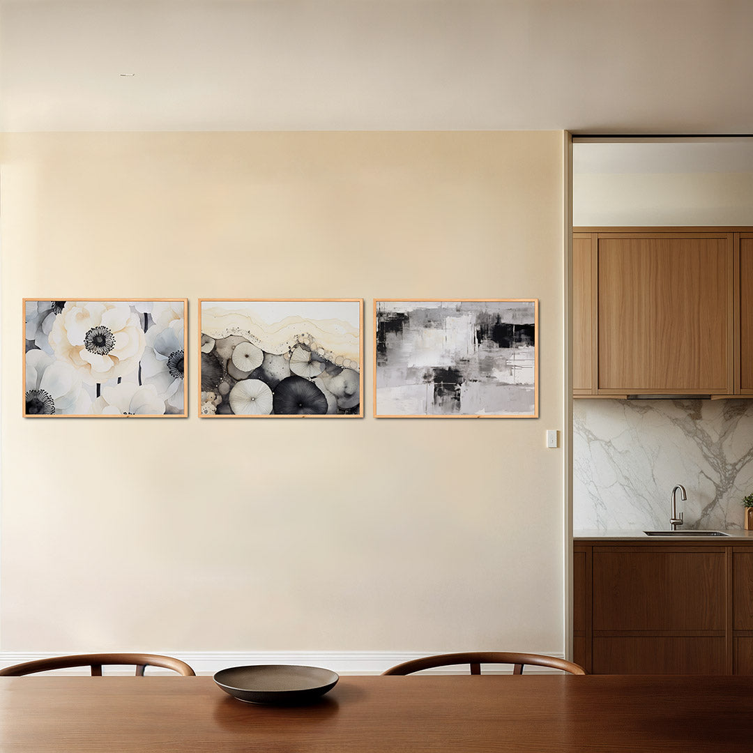 Bloemrijke harmonie Posterset