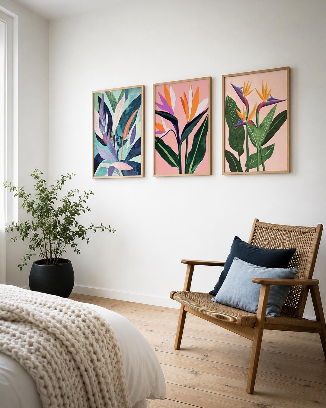 Bladvormen en kleuren Posterset