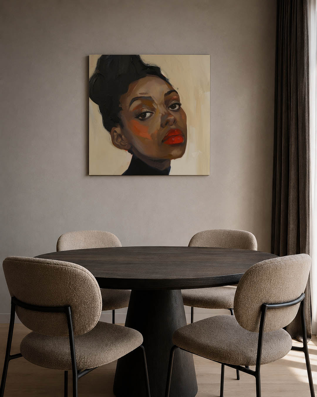 Portretstudie Kunstwerk