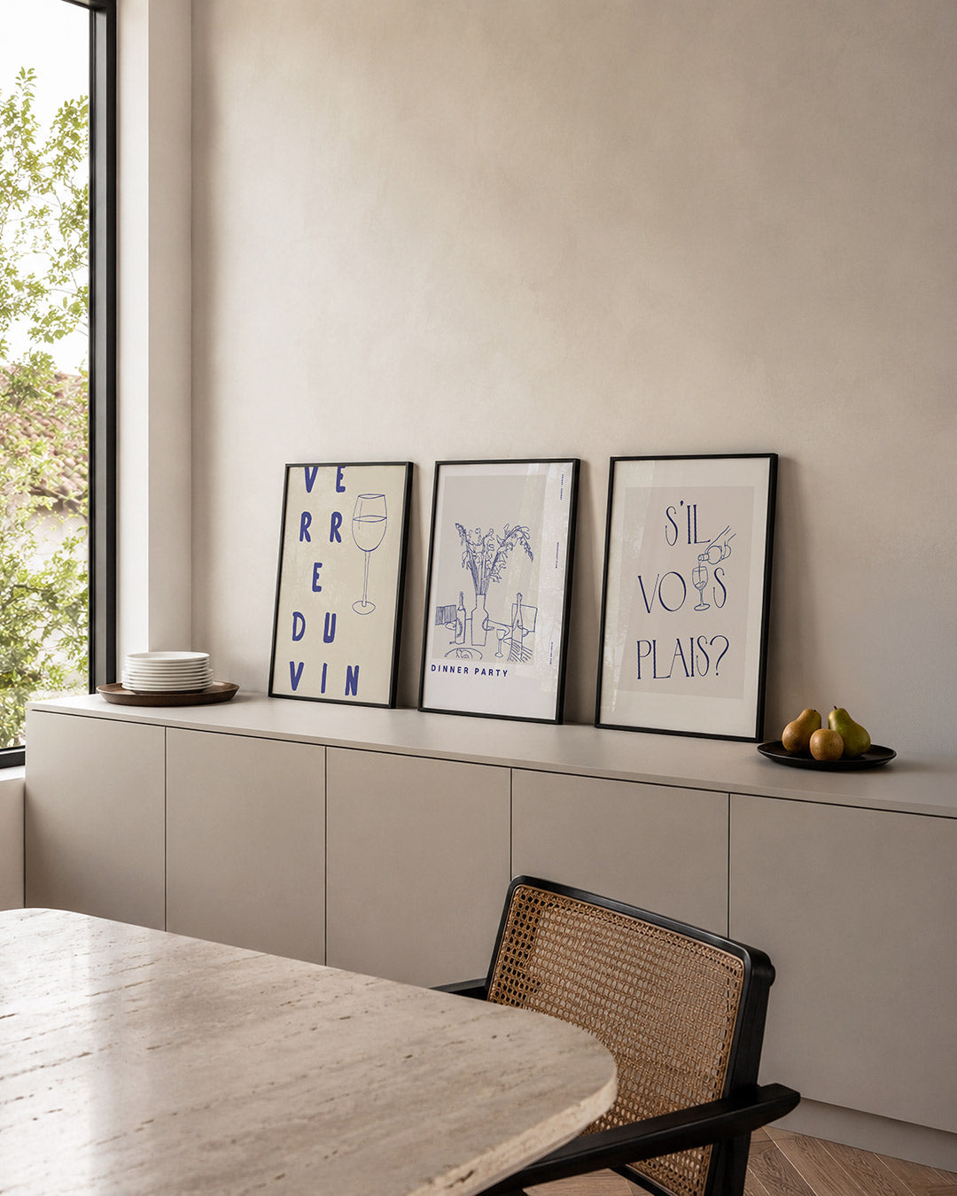 Wijn en woorden Posterset