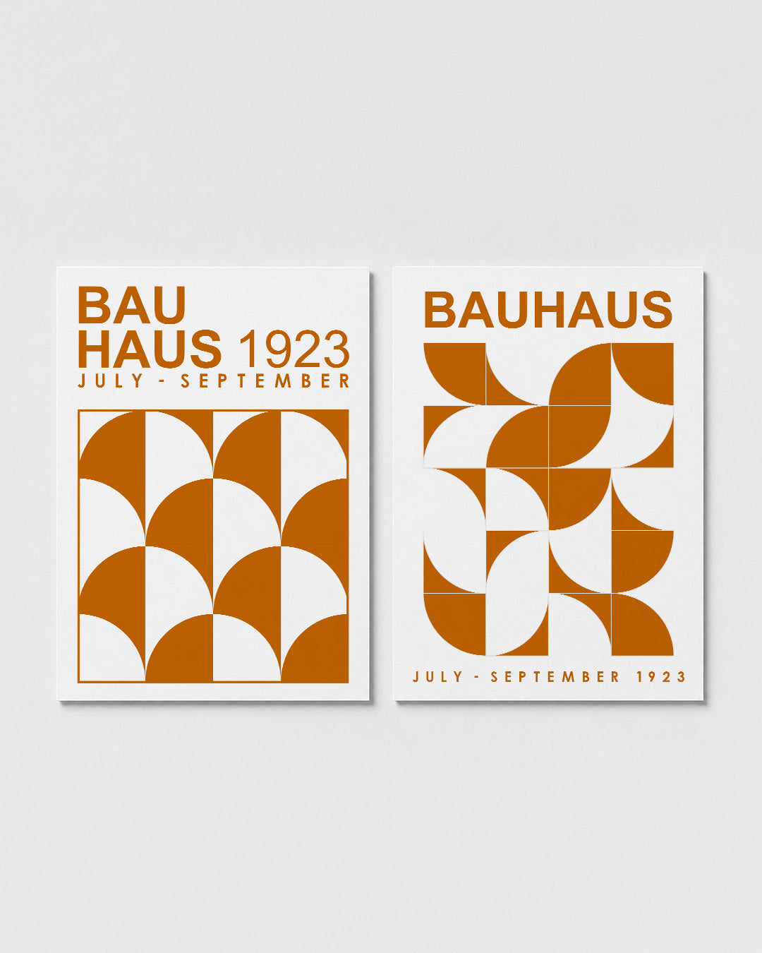 Vormen en vlakken Posterset