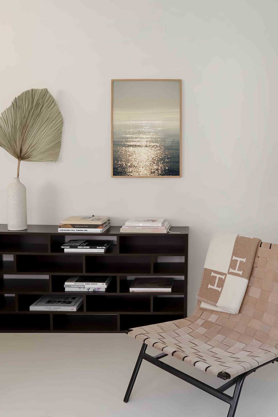 Zonlicht op water Poster