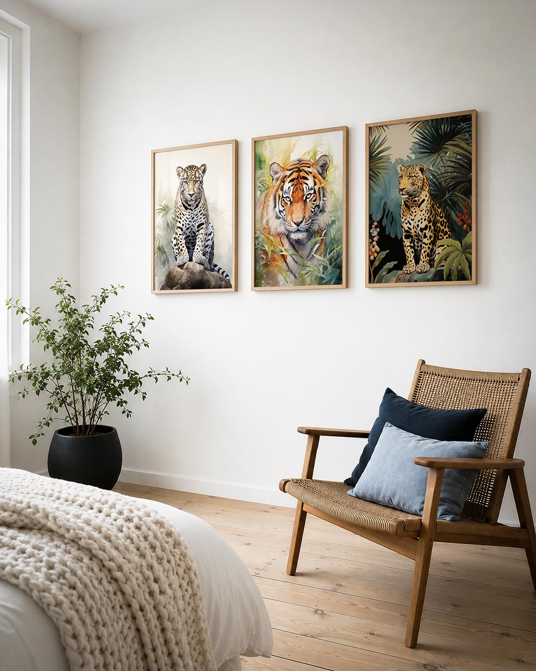 Natuurlijke elegantie Posterset