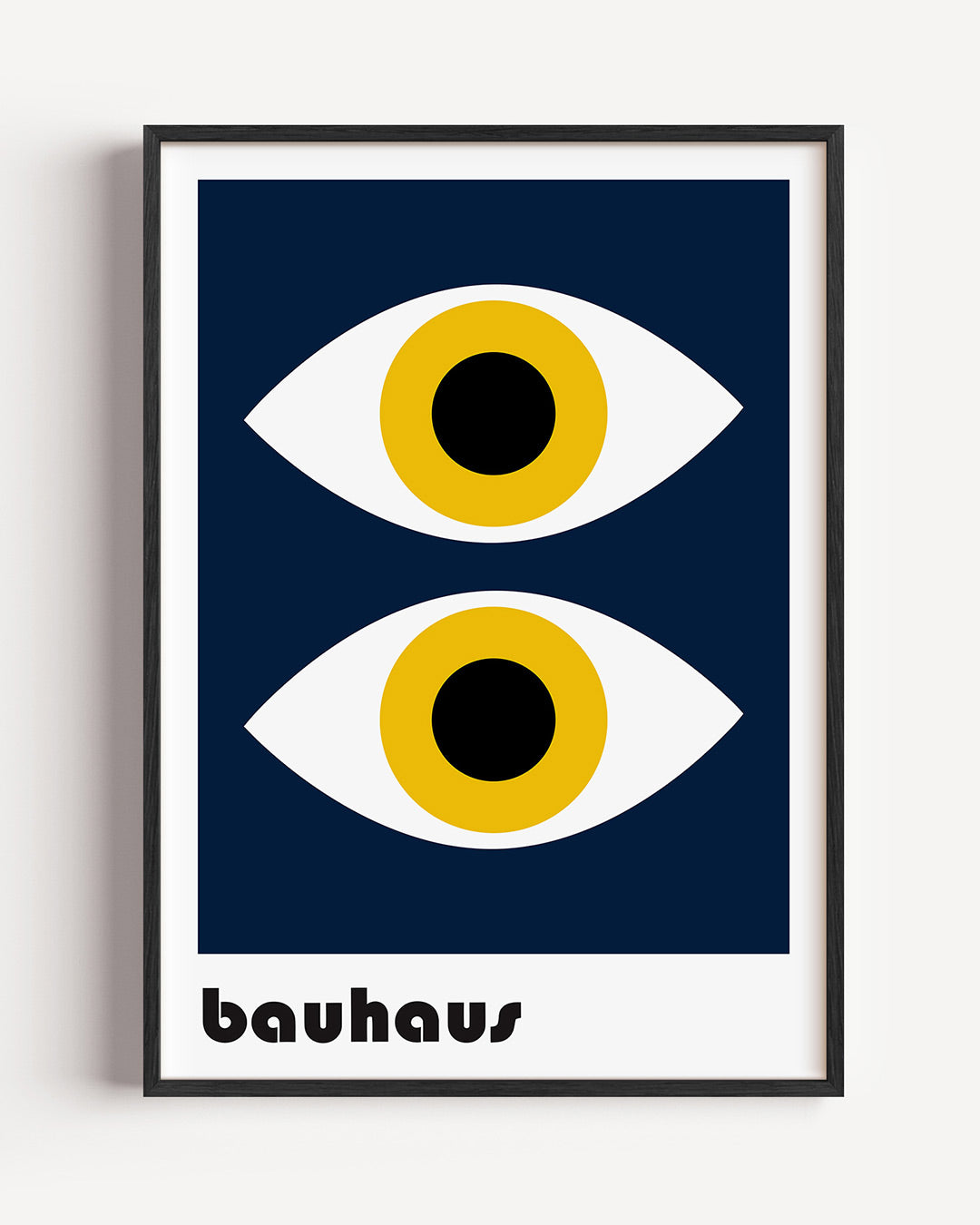 Oogvormen en kleur Poster