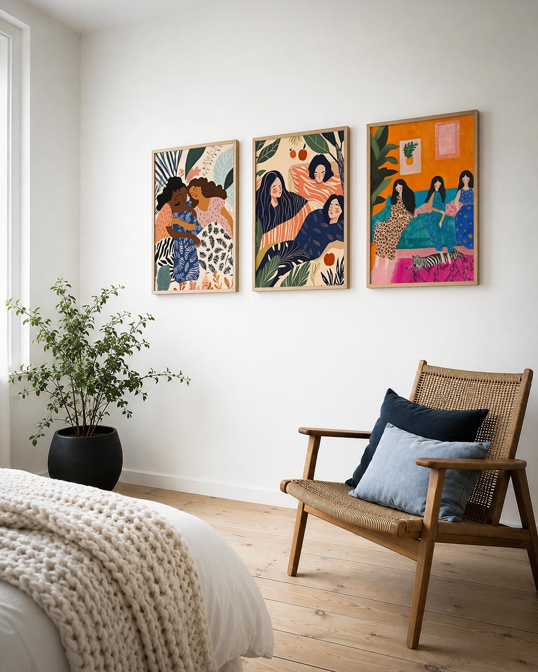 Vorm en kleurharmonie Posterset