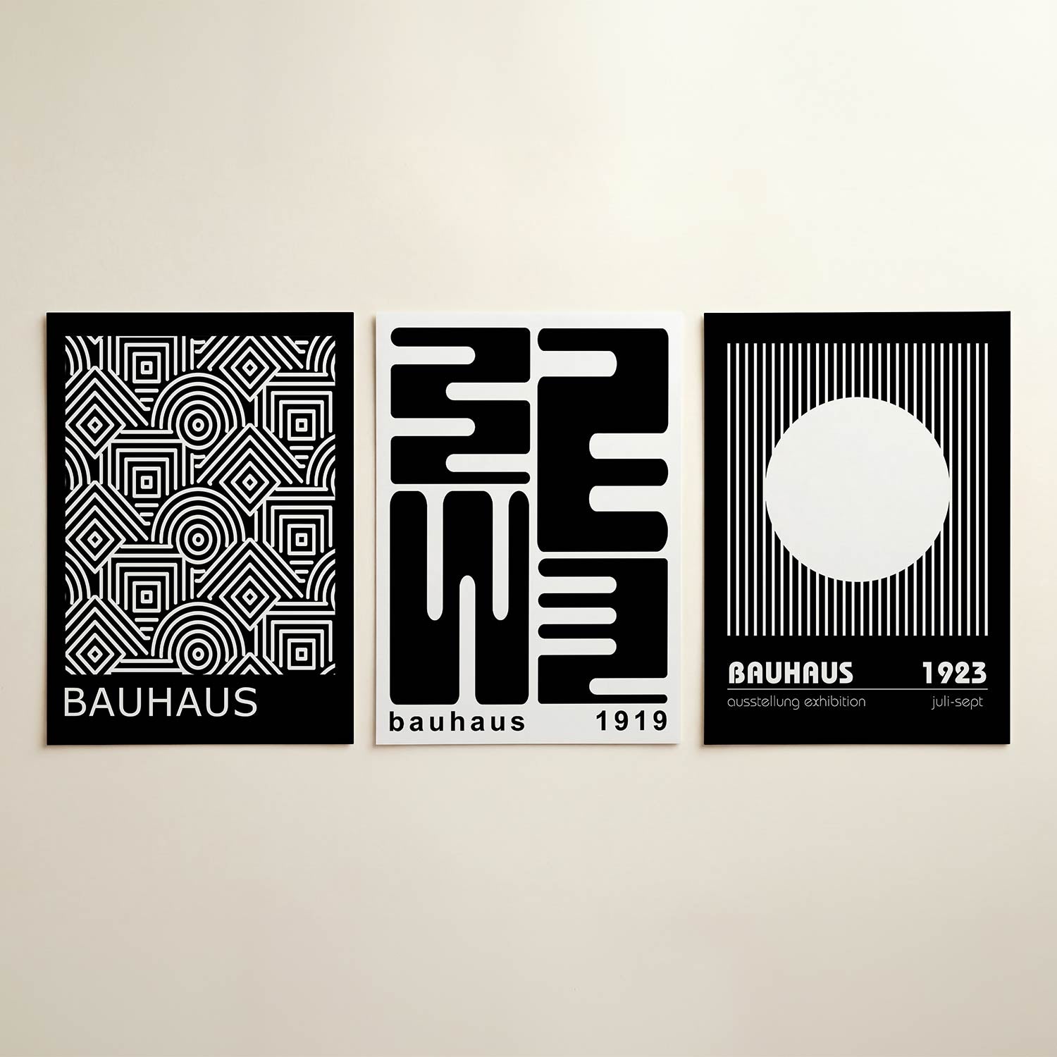 Lijnen en patronen Posterset