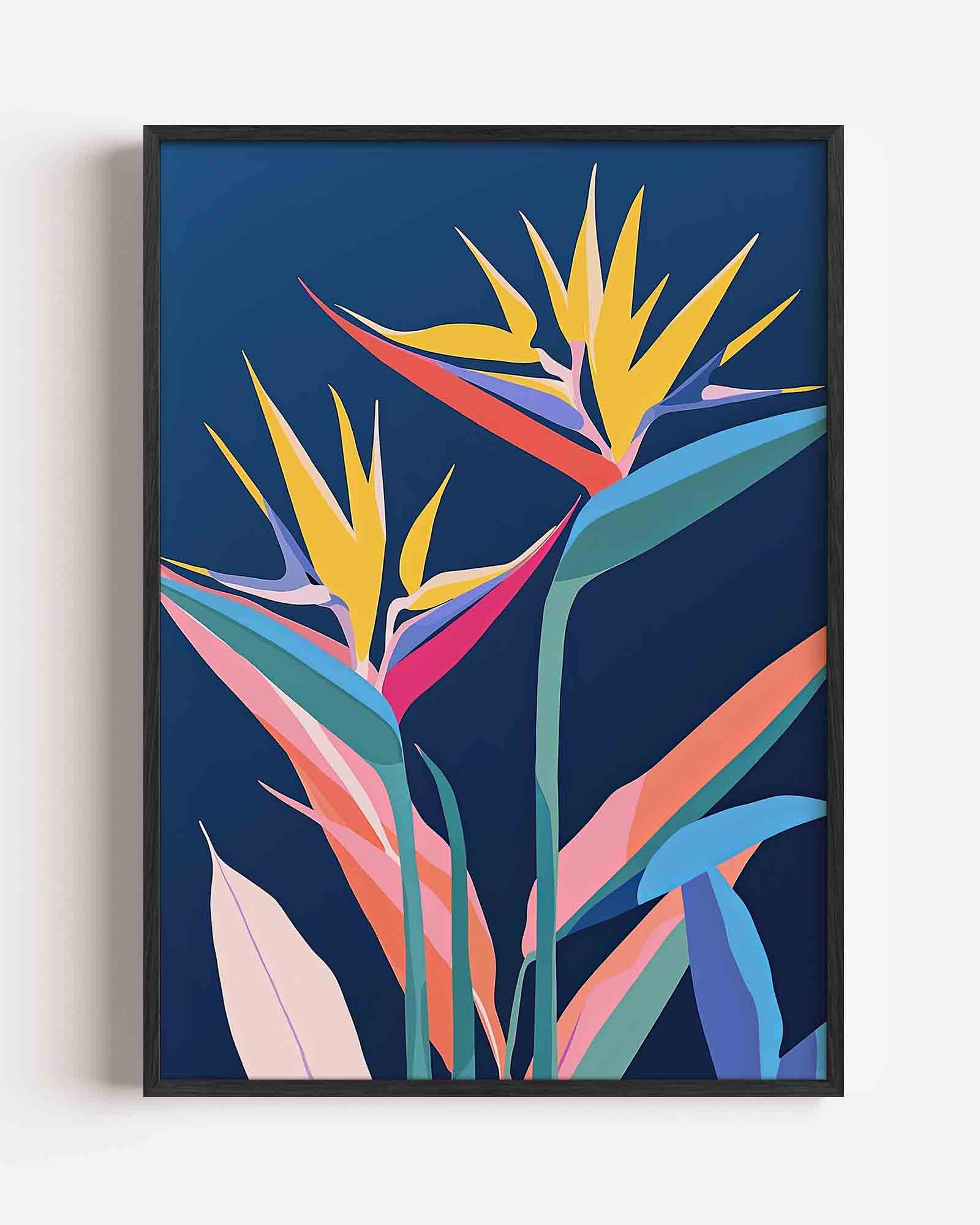 Paradijsvogelbloem Poster