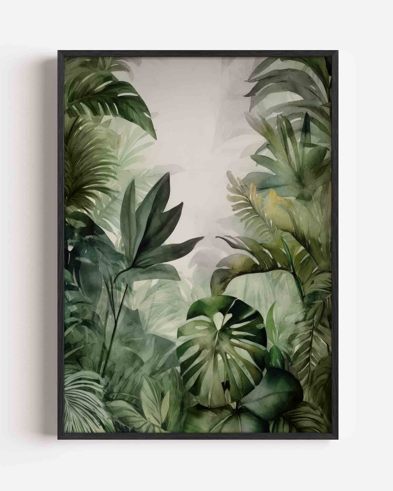 Groene bladeren Poster