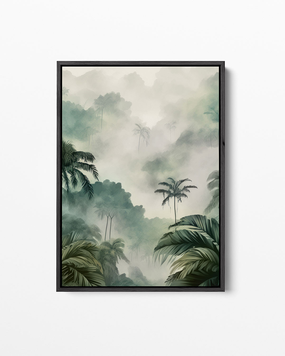 Dromerige jungle mist Kunstwerk