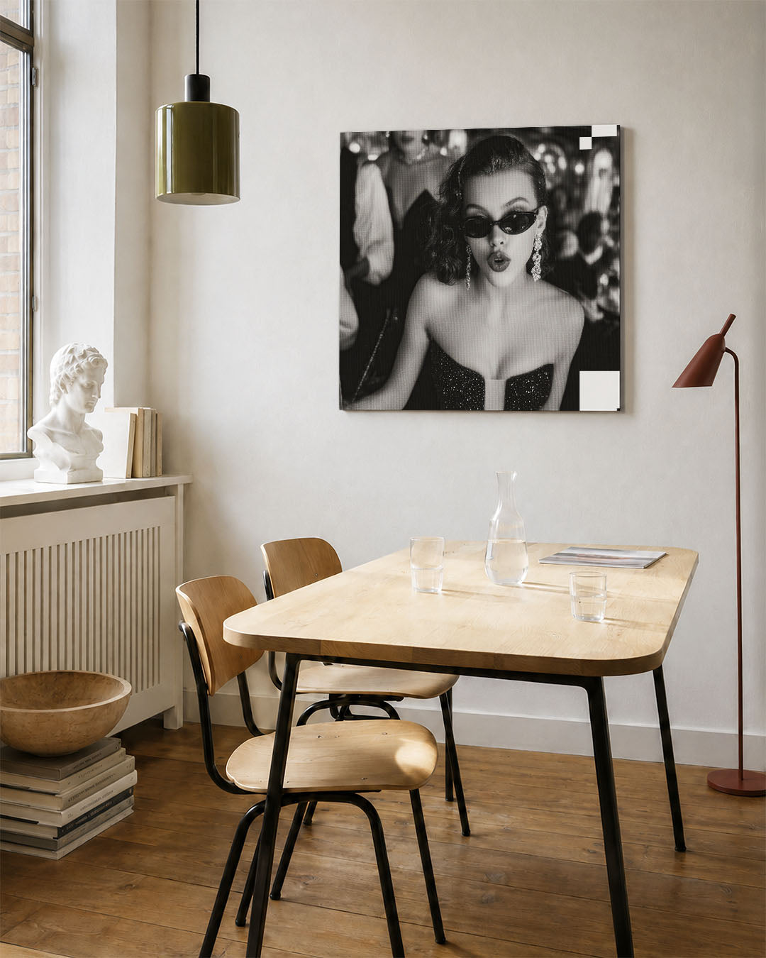 Stijlvolle glamour Kunstwerk