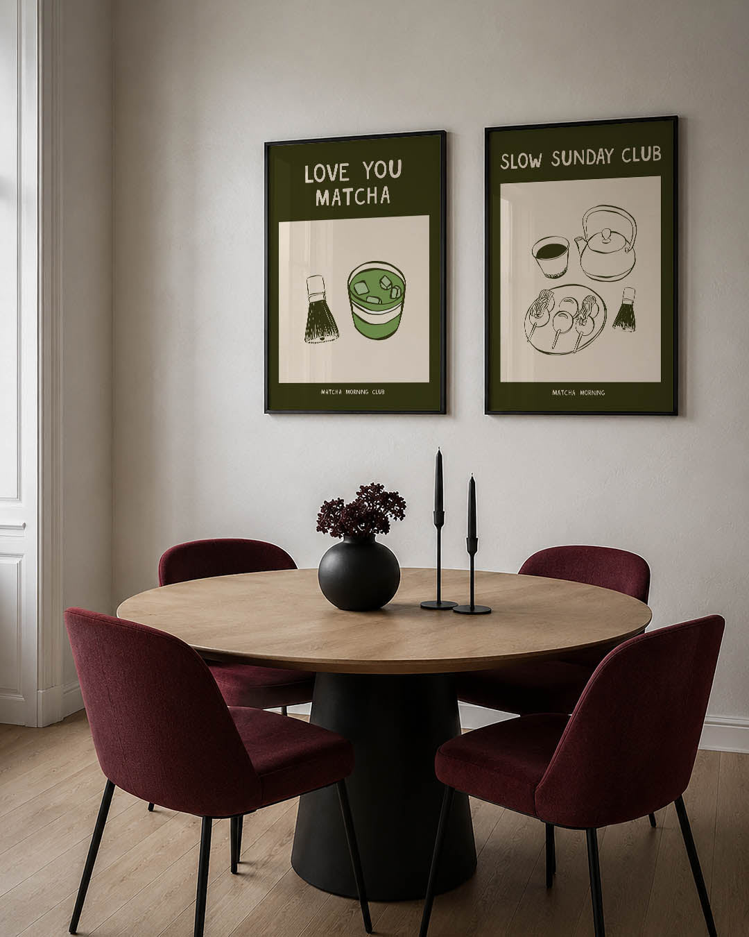 Matcha moment Posterset