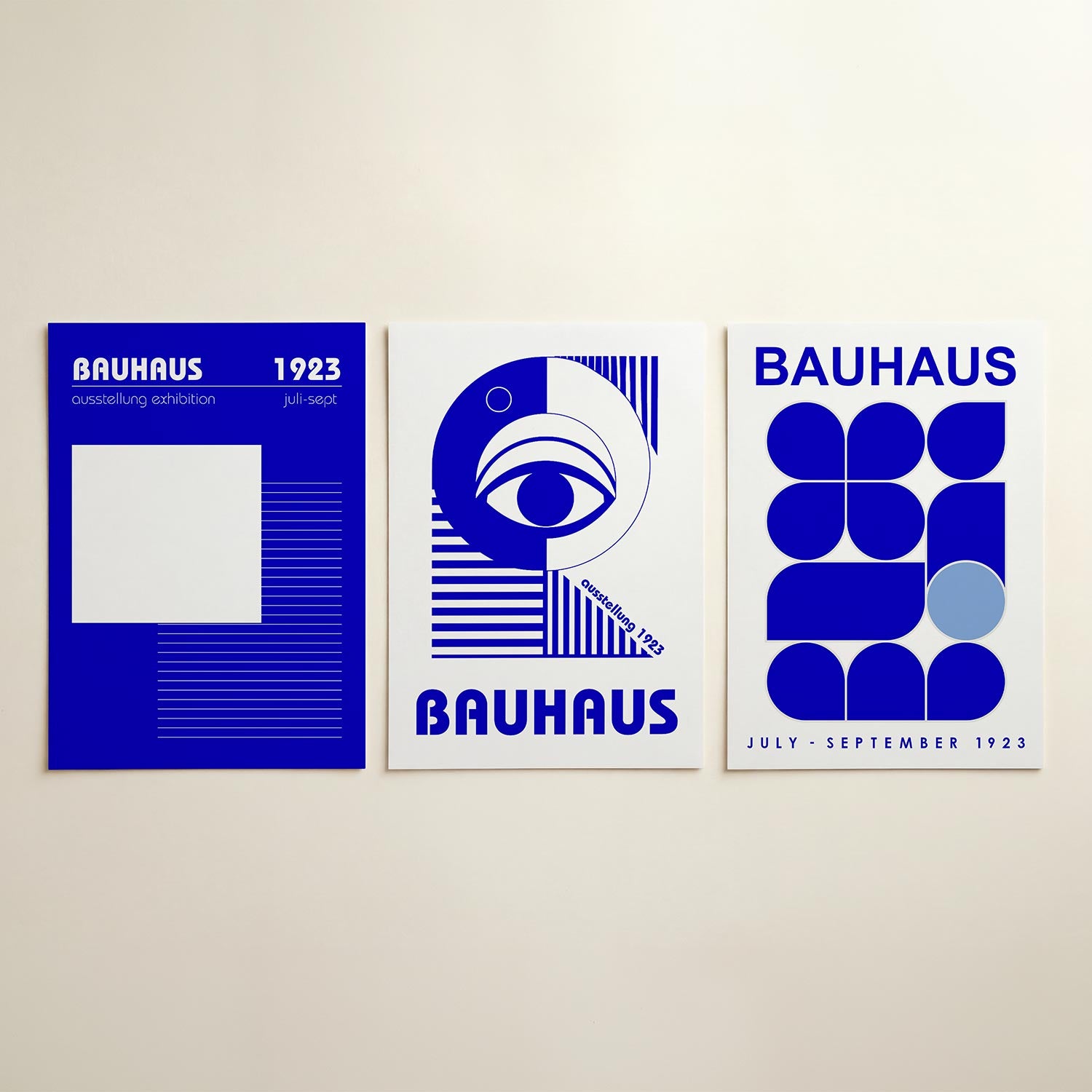 Lijnen en vlakken Posterset