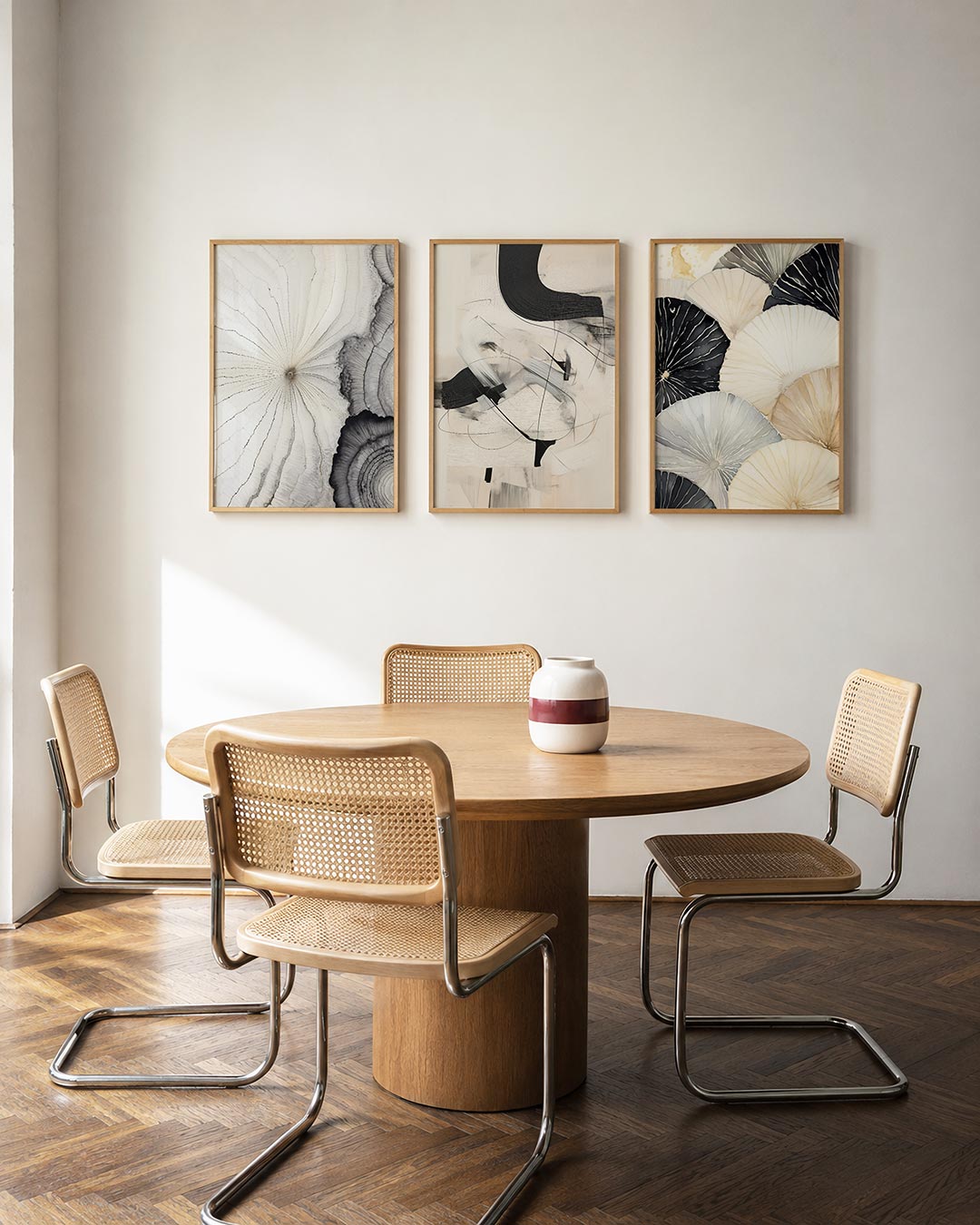 Natuurlijke lijnen Posterset