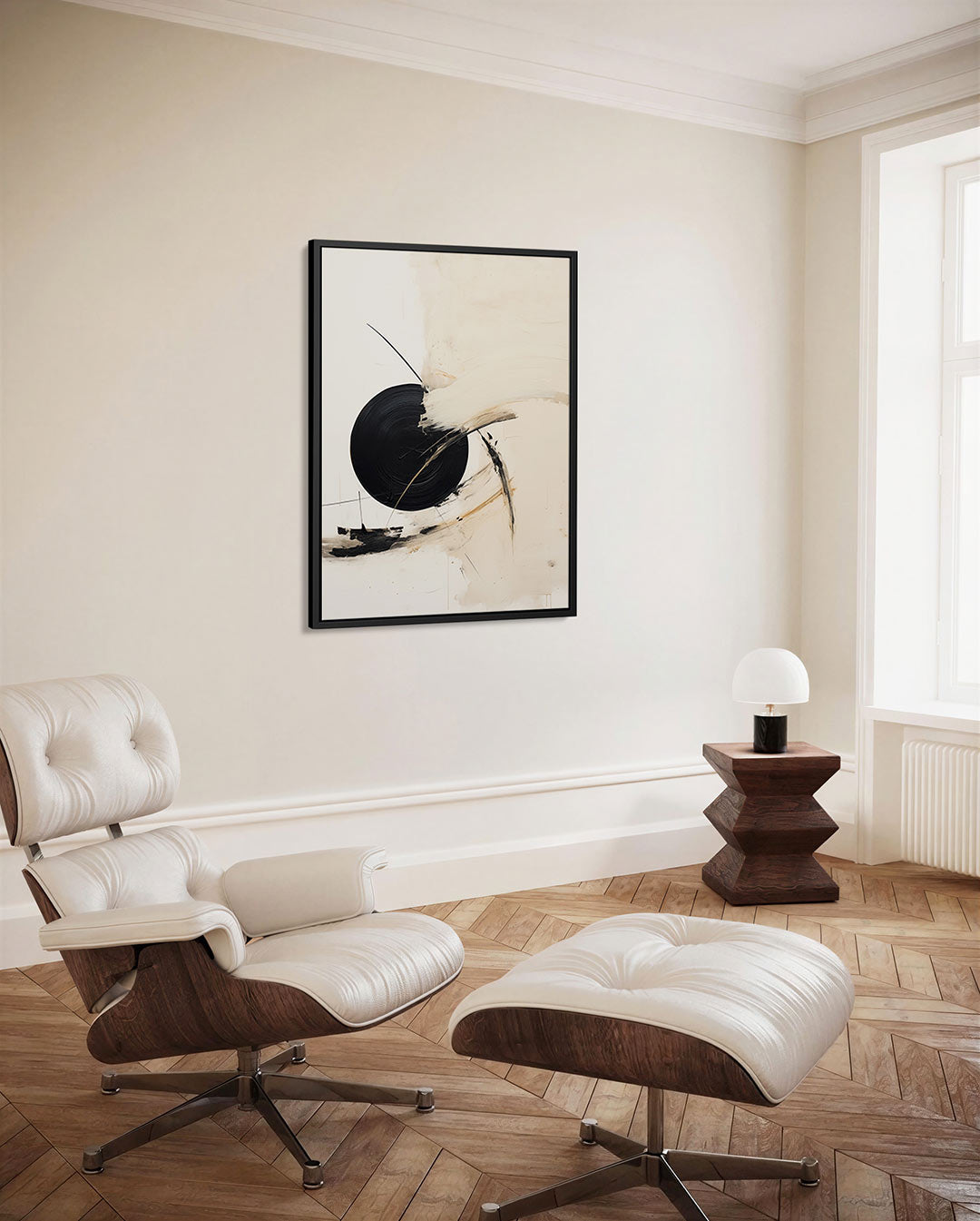 Cirkelcompositie Kunstwerk