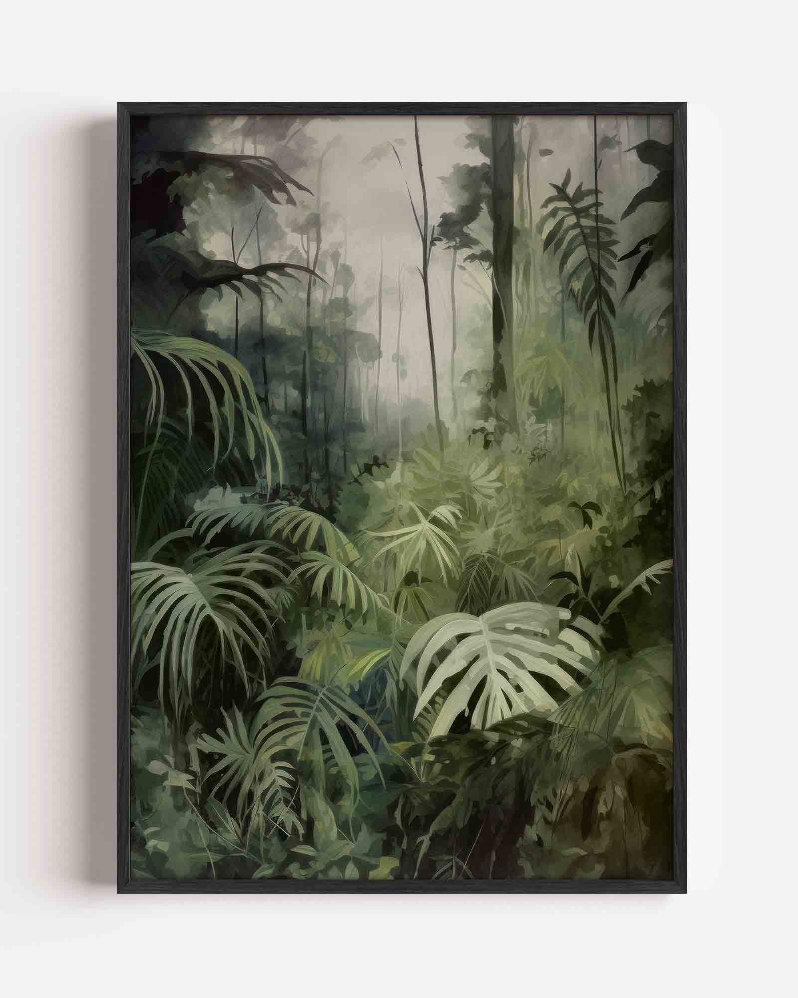 Weelderige jungle Poster