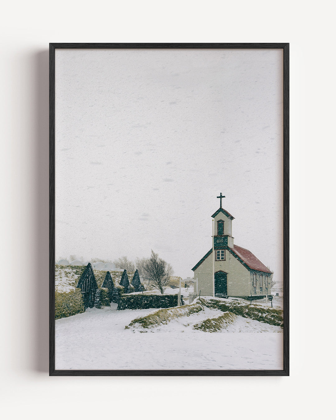Winterse kapel Poster