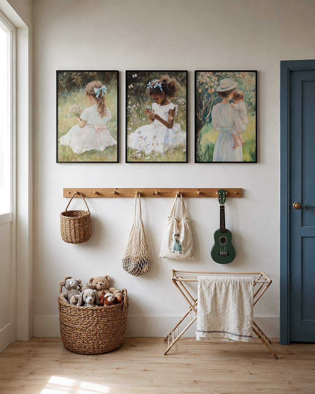 Zachte pastel harmonie Posterset