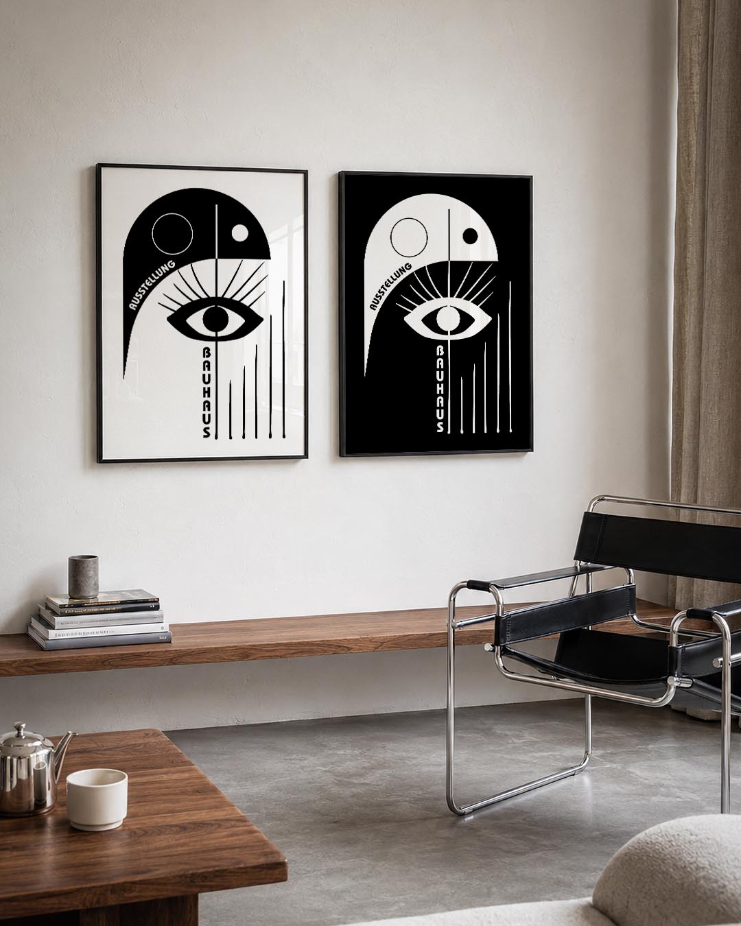 Oog en lijnen Posterset