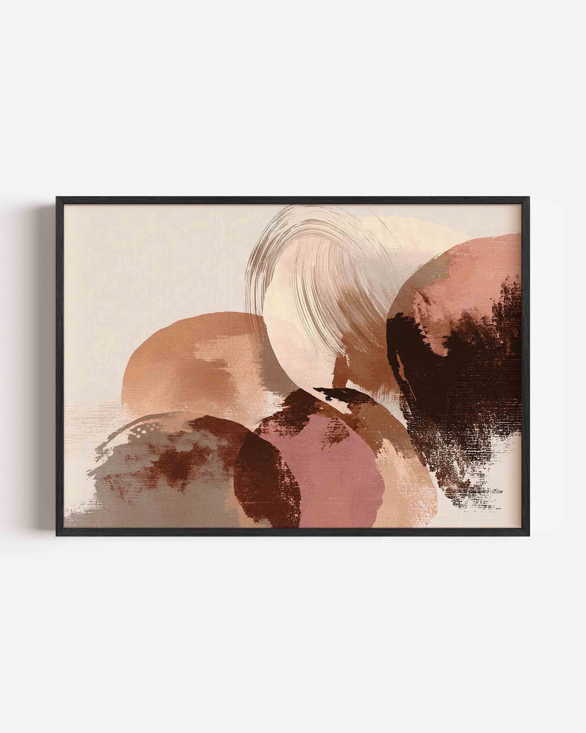 Abstracte vormen Poster