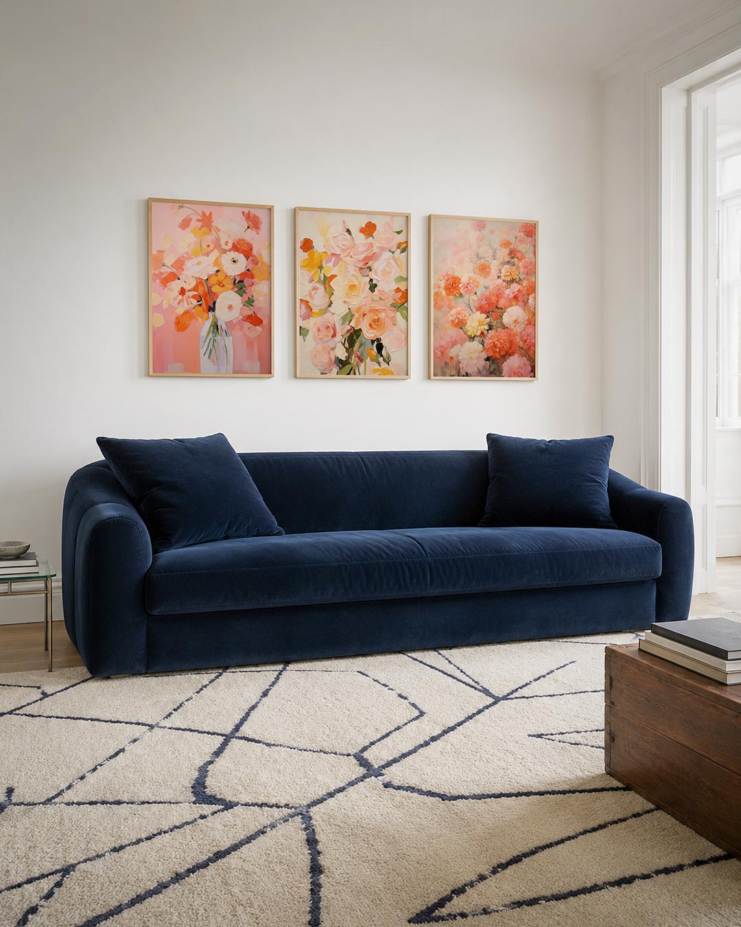 Bloemrijke kleurenpracht Posterset