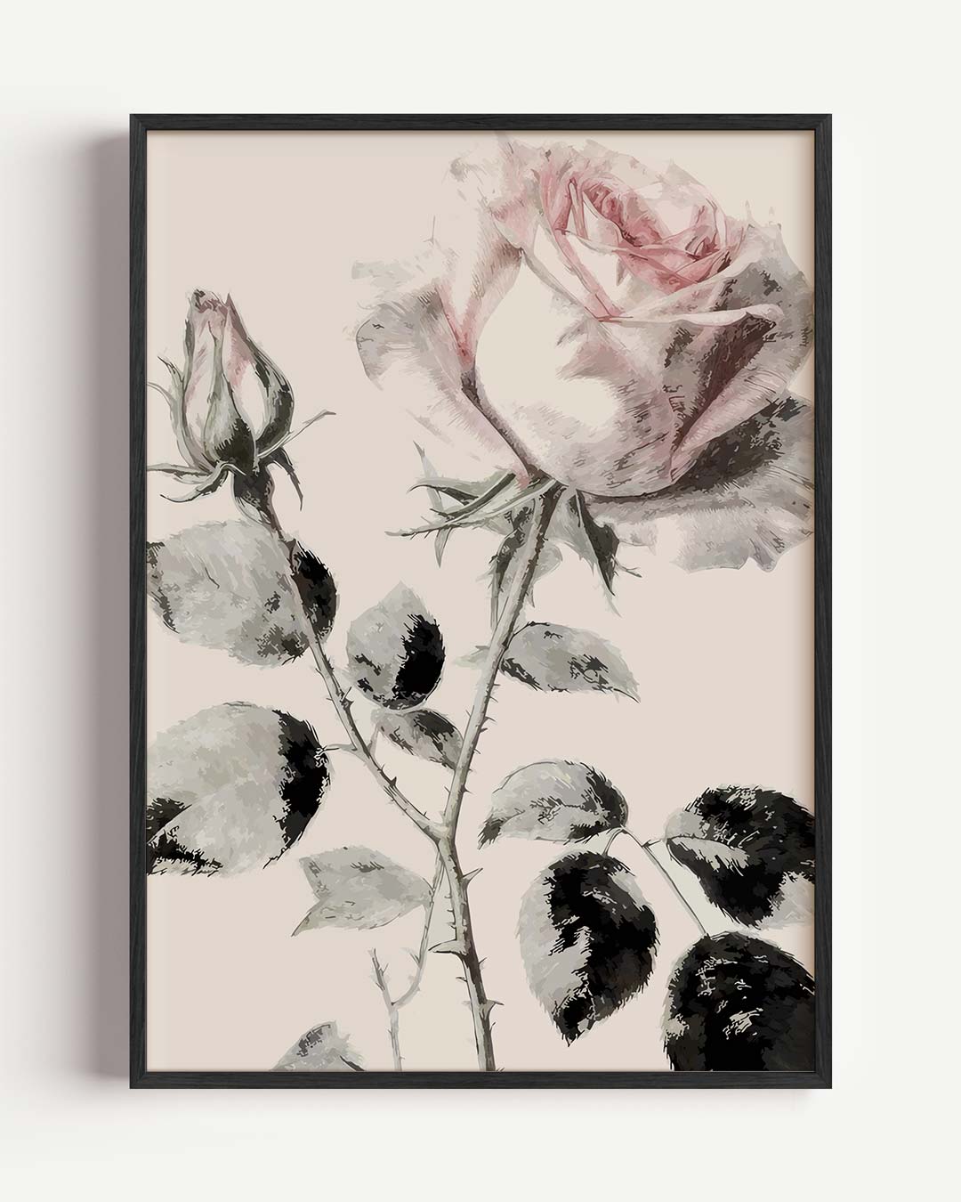 Romantische Rozen Poster-WallArtistic