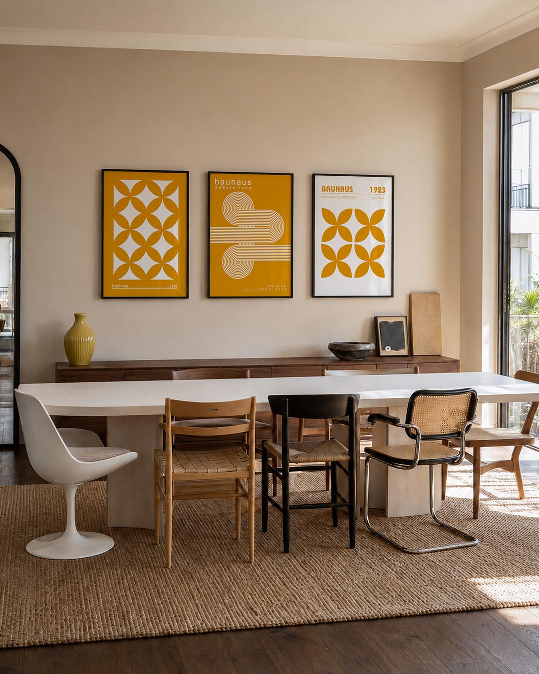 Patroon en kleur Posterset