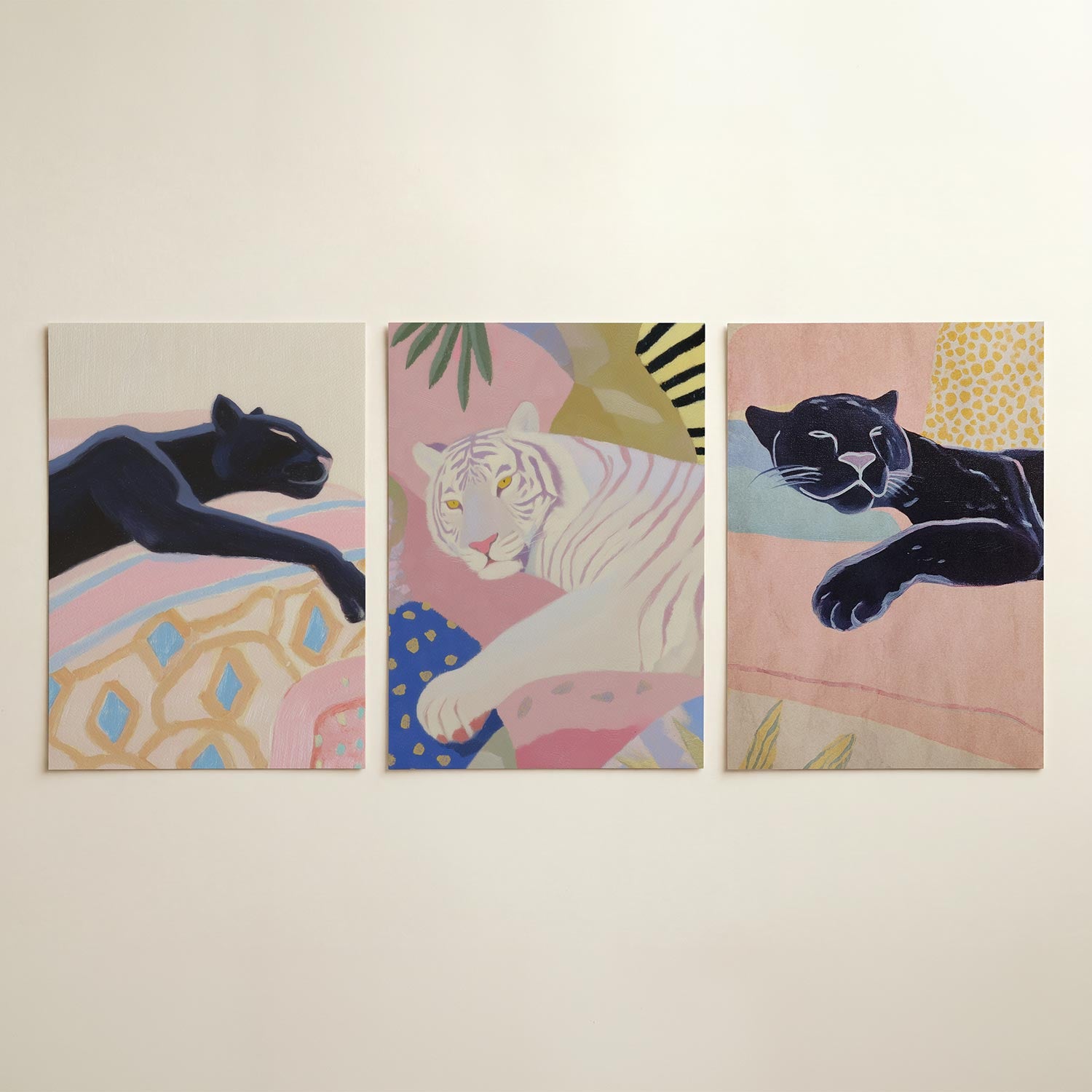 Dromerige panter Posterset