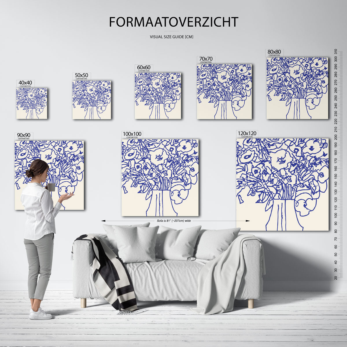 Bloemenvaas Poster
