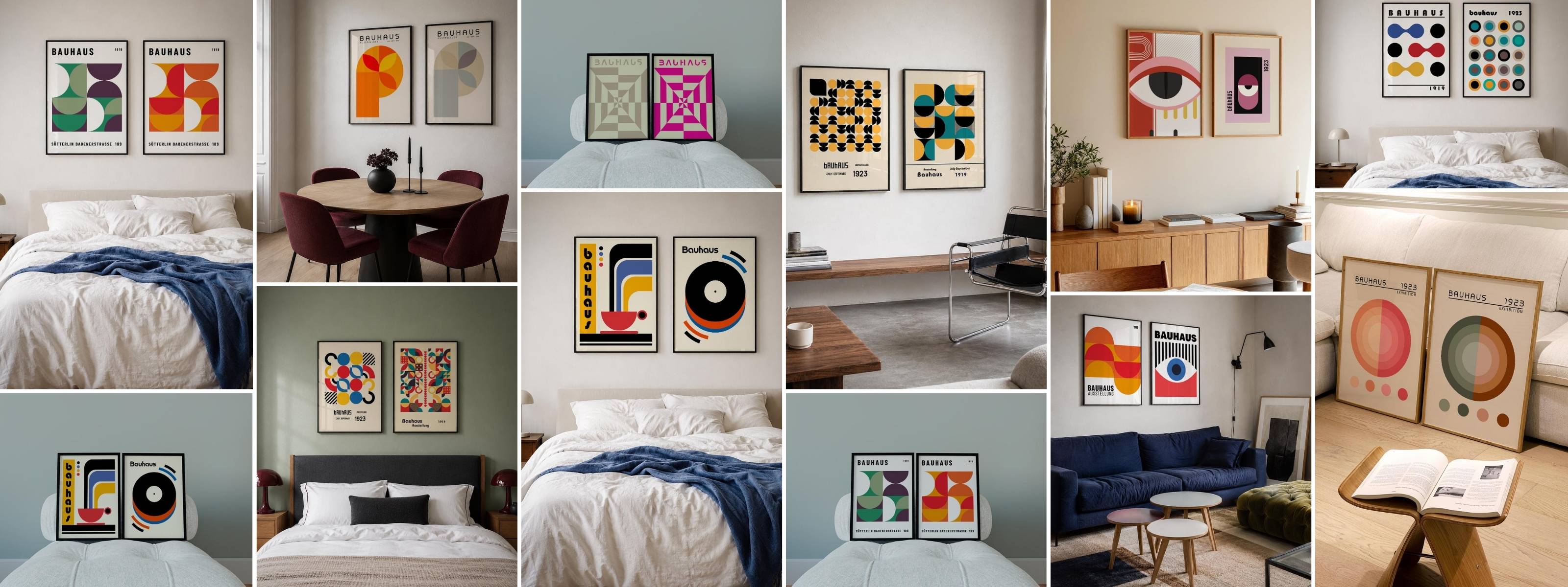 postersets_Bauhaus_verschillende_stijlen